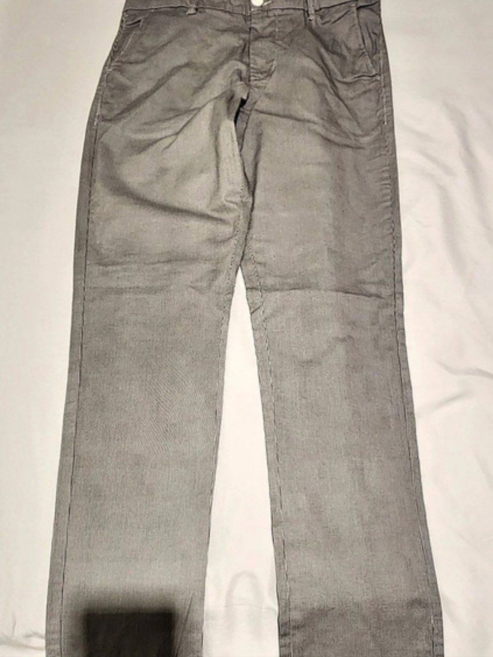Buffalo David Bitton Straight Leg Jeans Gray Waist 33